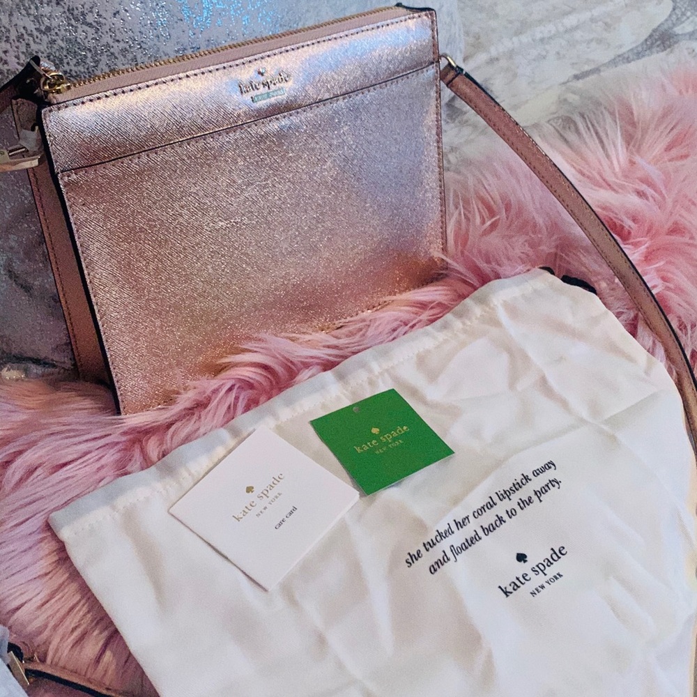 Kate Spade Rose Gold Cameron Crossbody